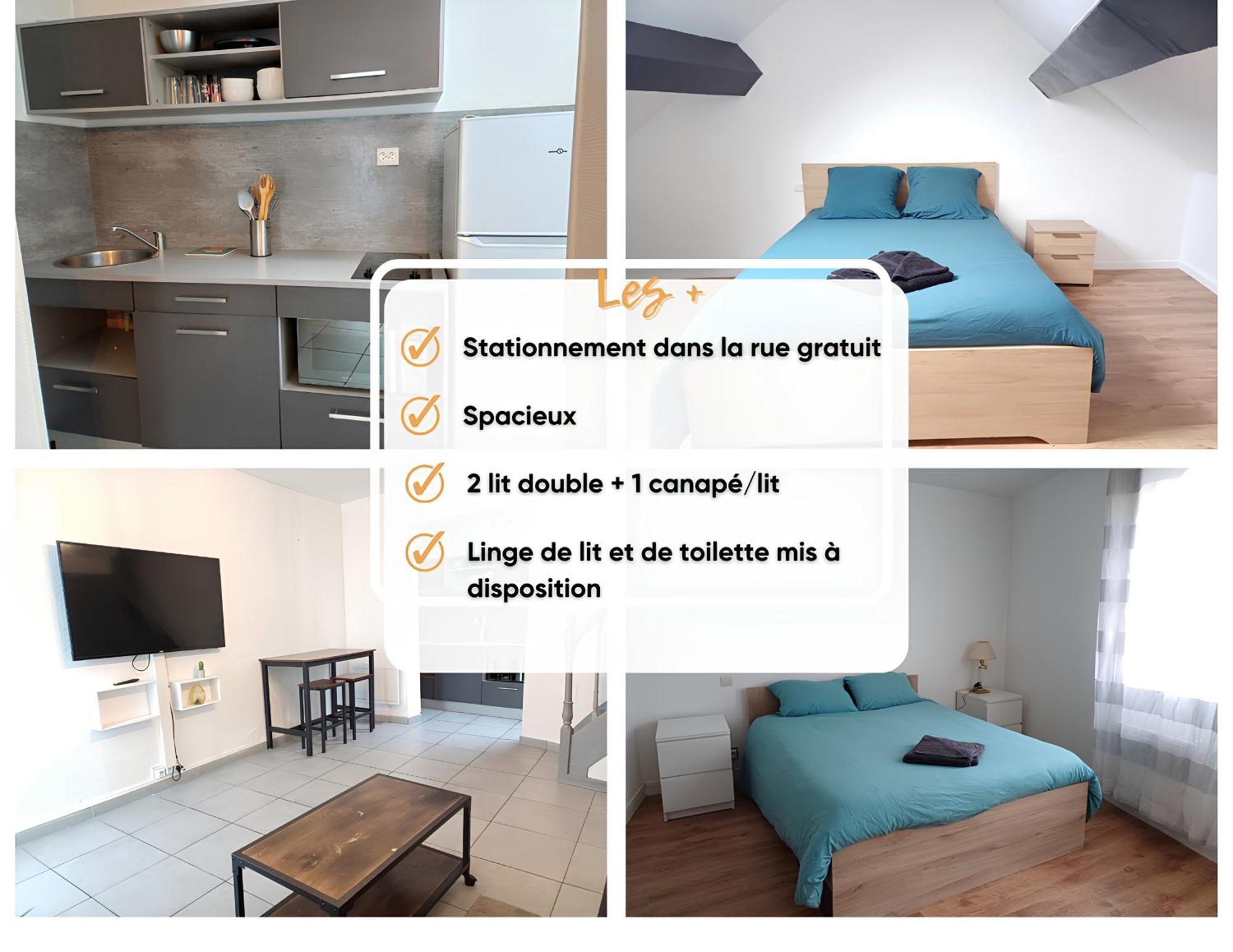 Bizet - Maison Amienoise- 2 Chambres Αμιάν Εξωτερικό φωτογραφία
